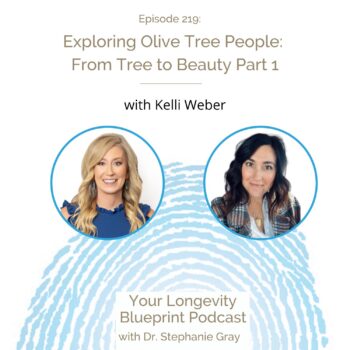 219: Exploring Olive Tree People: From Tree to Beauty Part 1 with Kelli Weber