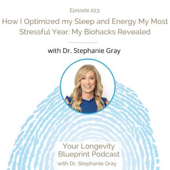 223: How I Optimized my Sleep and Energy My Most Stressful Year: My Biohacks Revealed